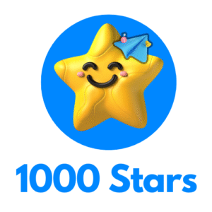 1000 Telegram Stars Buy BD bKash in Bangladesh